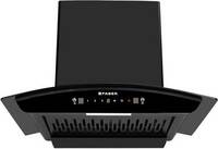  HOOD SYDNEY IN HC SC FL 60 Auto Clean Curved Glass | Touch & Gesture Control | Autoclean| Powerful Suction |Filterless Technology| Low Noise Wall Mounted Black 1200 CMH Chimney on Flipkart