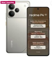 realme P4 5G (6 GB RAM + 128 GB) Steel Grey