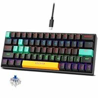 Archer Tech Lab Astra M400 | 60% Mechanical Gaming Keyboard, Blue Switches At Just Rs1879