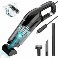 TEXUM Vacuum Cleaner, Portable High Power Brush Motor Vacuum Cleaner. Powerful Suction - for Car, Pet Hair and Home Cleaning.
