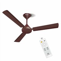 Havells 1200mm Efficiencia Prime BLDC Motor Ceiling Fan | 5 Star with Remote, 100% Copper (Pack of 1, Brown)
