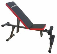 Kobo Adjustable Flat Incline Decline Bench Abs Weight lifting Exercise (Imported)