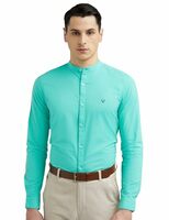 Allen Solly Men Cotton Solid Slim Fit Shirt