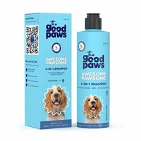 The Good Paws Awesome Pawsome 4 in 1 Dog Shampoo and Conditioner, Moisturizer, Cleanser & Deodorizer