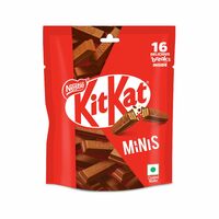 KIT KAT Minis, Choco Coated Wafer Bar, Share Bag, Miniature