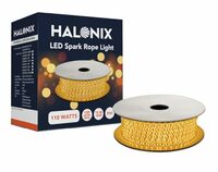 Halonix 10 Meter (33 Feet) Yellow Rope Light | Plug-n-Play | Waterproof | 1200 Bright LEDs | Diwali Lights for Decoration for Home | Festive Light | Strip Light | String Light | Pack of 1 (Yellow)