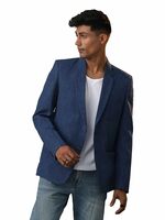 VASTRAMAY Men's Open Front Regular Blazer