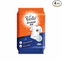 Presto! Detergent Bar | 250g | 4 Count | 4 Bars Each X Pack of 1
