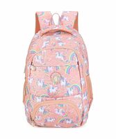 BEAUTY GIRLS 1546 Polyester Waterproof 30 L Designer Floral Printed School  