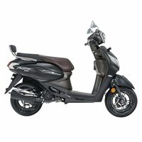 Hero MotoCorp PLEASURE+ 110 BS6 FI ZX DRSC (OBD2B) Scooter Matte Black Booking for Ex-Showroom Price
