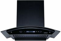 Elica 60cm 1500 m3/hr BLDC Filterless Autoclean Kitchen Chimney | Black