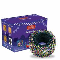 Desidiya® LED String Serial Light 32 Meter with 8 Modes Changing Controller. Waterproof & Flexible Copper Lights for Home Diwali Home Decoration & Christmas - Multicolor