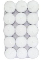 Home One Big White Tealight Candles (30 pcs x 12 g)