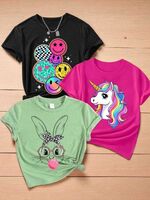  Baby Girls Graphic Print Cotton Blend T Shirt on Flipkart