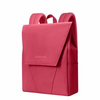 AirCase 13L Women’s Laptop Backpack | 15.6” | Water-Resistant (Red) At Just Rs1699