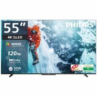 Philips 139 cm (55 inches) 8100 Series 4K Ultra HD Smart QLED Google TV 55PQT8100/94