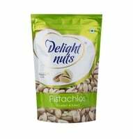 Delight nuts roasted and salted pistachio 200gm -loaction specific 
