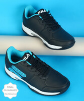 FILA Running Shoes For Men  (Black , 6)