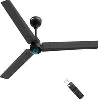 Atomberg Renesa with 3 Year Warranty BLDC Motor with Remote 1200 mm Ceiling Fan  (5 Star | Midnight, Black | Pack of 1)