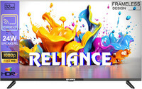 Reliance Jumbo 80 cm (32 inch) Full HD LED Smart Android TV 2025 Edition with 24 W Front Boom Speakers | 1000+ Smart Apps | Mobile Screen Connect | Wifi | Games  (RGT32MP2784FHD)
