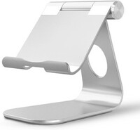 Shahn Universal Phone Tablet Aluminium Desktop Stand Mount Holder for All Tablets Mobile Holder
