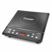 Prestige IRIS ECO 1200 W Induction Cooktop with Automatic Voltage Regulator |Indian Menu Option | Black