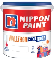 Nippon Paint Walltron- Summer Cool Roof | 30% Extra | 13 Kg |10 Litre | Solar Reflective Roof Coating | Heat Resistance Paint | High Sri (13Kg ~10 Litres), White