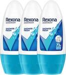 Rexona Shower Fresh Underarm Roll On Deodorant For Women (PO3