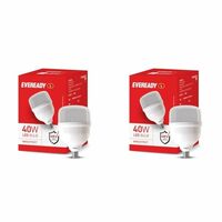Eveready 40W LED Hammer Bulb | Cool Day Light (6500K) (Pack of 2)