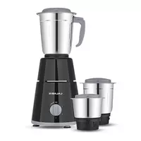 Buy Bajaj GX-1 Mixer Grinder 500W | Superior Mixie For Kitchen | 2-In-1 For Dry Grinding | Blade Function With Titan Motor | 3 Stainless Steel Mixer Jars | 1 Year Product Warranty By Bajaj Bla