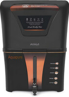 Always Aquapure Zinc Copper Alkaline RO with 12 L RO + UV + UF + Copper + TDS Control Water Purifier (Black)