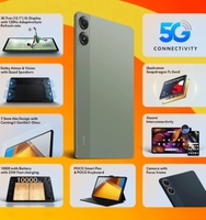 POCO Pad 5G 8 GB RAM 256 GB ROM 12.1 inch with Wi-Fi+5G Tablet