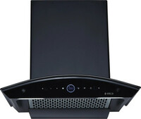 Elica PRO PLUS FL BLDC 60 HAC LTW MS NERO Auto Clean Curved Glass 60 CM