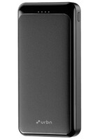 URBN 10000 mAh 22.5 W Power Bank  (Black, Lithium, for Mobile, Tablet, Earbuds)