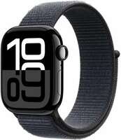 Apple Watch Series 10 GPS 42mm Jet Black Aluminium with Ink Sport Loop(More Color Options)