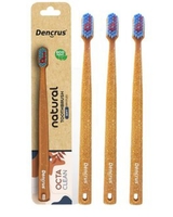 Loot :- (Pack of 3) DENCRUS Octa Clean Eco-friendly Toothbrush Octagonal Head, Ultra-Soft Bristles, Anti-Bacterial