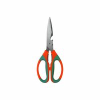 Ocean Mart Gardening and Household Scissors - 1 PC (Stainless-steel) | Ergonomic Handle | Comfort Grip | Durable Blades | Multipurpose Kitchen, Fabric, Crafts and Garden Scissors