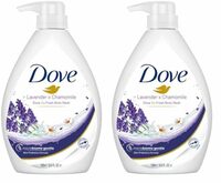 Dove Lavender & Chamomile Go Fresh Body Wash with Relaxing Floral Scent, 1L (Pack of 2)