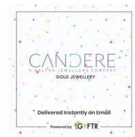 Candere  Gold Jewellery Digital Gift Card at 8% Off with SuperCoins