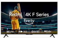 Redmi Xiaomi 138 cm (55 inch) F Series UHD 4K Smart LED Fire TV L55MA-FVIN (Black)
