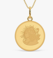 KALYAN JEWELLERS 24K (999) Purity Shree Ram Gold Coin Pendant 2 Gms