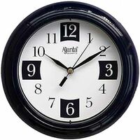 Ajanta Plastic Abstract Analog Wall Clock (172 Cm X 172 Cm X 32 Cm, 2187 - Blue)