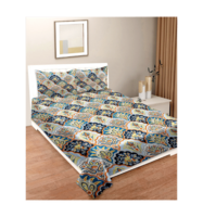 Dream Living Uphar Super Soft Double Bedsheet with 2 Pillow Covers (115GSM, 220x240cm, Micropeach, Multicolor)