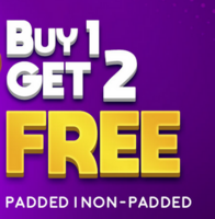 Clovia Sale : Buy 1 Get 2 Free on Padded and Non Padded Bras + Extra ₹239 off 