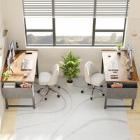 VISBY INDIA Office Computer Table for Home/Writing Desk for Office Table