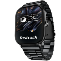 Fastrack Radiant FX2 Luxury Metal Smartwatch with largest 5.1 AMOLED 
