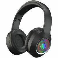 truke Newly Launched BTG 500 Over The Ear Gaming Headphone with 40mm Drivers, BT 5.4(Metal Black)
