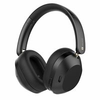 realme TechLife Studio H1 Over The Ear Over Ear Wireless Headphone with 70Hours Playtime 360° Spatial Audio, 40mm Drivers, 80ms Superlow Latency, 43 dB Adaptive ANC-Black