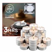 UPYOG Diwali Tea Light Candles 50 Pcs | 3 Hours Burning 