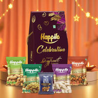 Happilo Celebrations Diwali Gift Box | Premium Dry Fruits Hamper | Dove | Sweets | Mithai